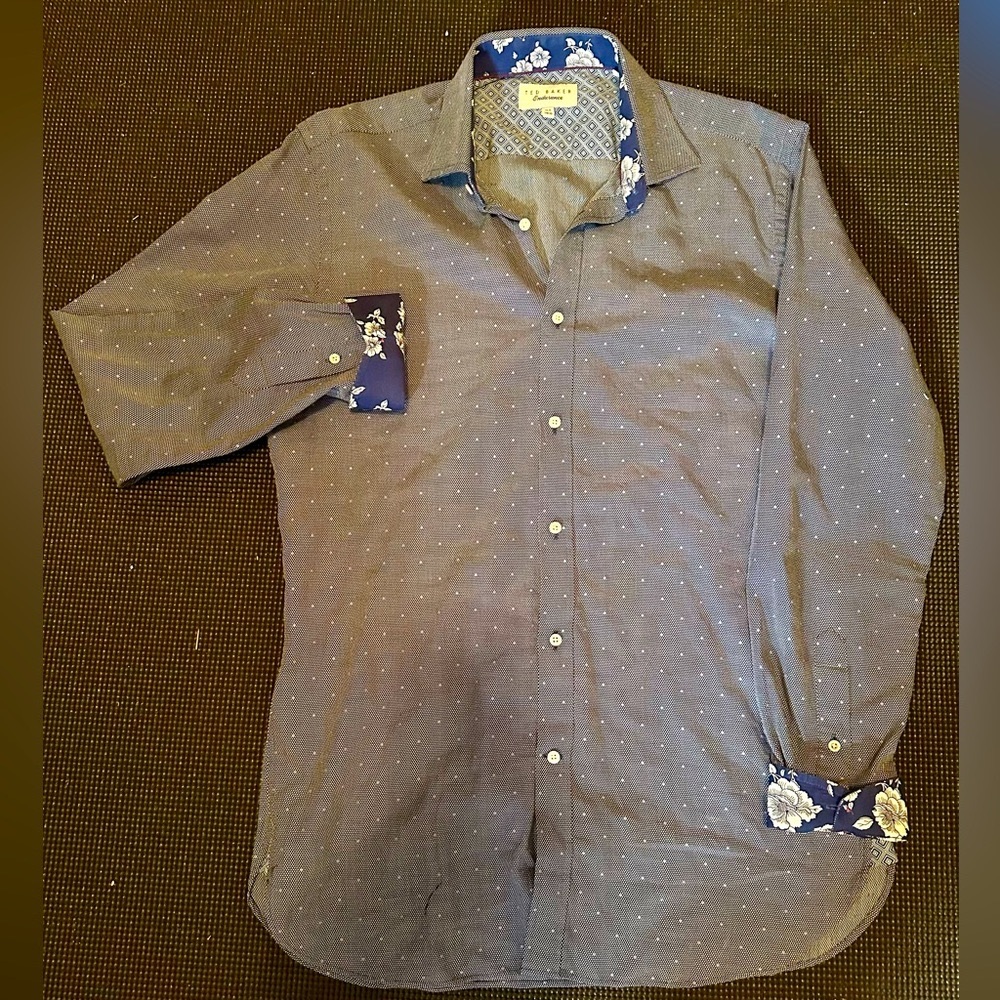 Ted Baker Endurance dress shirt 15.5 x 34/35
